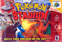 Pokemon Stadium PAL Nintendo 64 PAL box art